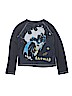 Batman 100% Polyester Black Active T-Shirt Size 10 - 12 - photo 1
