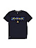 Adidas 100% Polyester Graphic Blue Active T-Shirt Size S (kids) - photo 1