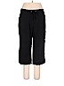 Per Se Black Linen Pants Size 1X - photo 1