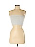 Topshop Gray Tube Top Size 6 - photo 1