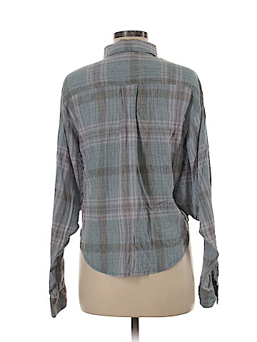 Free People Long Sleeve Button-Down Shirt (view 2)
