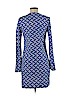 Diane von Furstenberg Blue Casual Dress Size 4 - photo 2