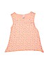 Juicy Couture Print Orange Tank Top Size 7 - photo 1