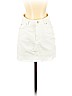 Topshop 100% Cotton White Denim Skirt Size 2 - photo 1