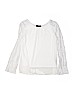 Iz Byer 100% Polyester White Long Sleeve Blouse Size 16 - photo 1
