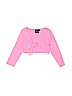 Mini Boden 100% Cotton Solid Pink Cardigan Size 9 - 10 - photo 1