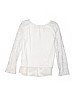 Iz Byer 100% Polyester White Long Sleeve Blouse Size 16 - photo 2