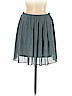H&M 100% Polyester Gray Casual Skirt Size 8 - photo 1