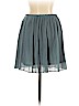 H&M 100% Polyester Gray Casual Skirt Size 8 - photo 2