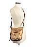 B Makowsky Gold Leather Crossbody Bag One size - photo 2