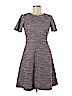 Ann Taylor LOFT Purple Casual Dress Size 4 (petite) - photo 1