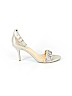 Betsey Johnson Silver Heels Size 11 - photo 1