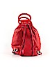 Unbranded Red Leather Backpack One size - photo 2