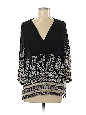 Joie 3/4 Sleeve Silk Top (view 1)