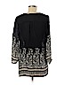 Joie 100% Silk Black 3/4 Sleeve Silk Top Size XS - photo 2