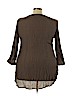 St. John's Bay 100% Rayon Tan 3/4 Sleeve Top Size 3X - photo 2