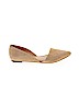 J. Crew Factory Store 100% Leather Tan Flats Size 7 - photo 1