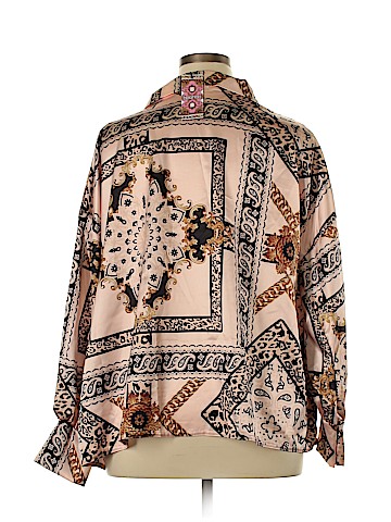 Boohoo Boutique Long Sleeve Blouse (view 2)