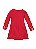 Lands' End 100% Cotton Red Special Occasion Dress Size 5 - 6 - photo 2