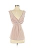 BCBGMAXAZRIA 100% Silk Pink Sleeveless Silk Top Size S - photo 1