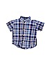Polo by Ralph Lauren 100% Cotton Blue Short Sleeve Button-Down Shirt 12-18 MO / 18 MO - photo 1