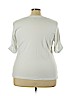 Karen Scott 100% Cotton White Short Sleeve Top Size 3X - photo 2