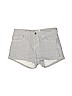 H&M Black Denim Shorts Size 4 - photo 1