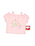 Sears Kids 100% Cotton Graphic Pink Short Sleeve T-Shirt Size 6-9 mo - photo 1