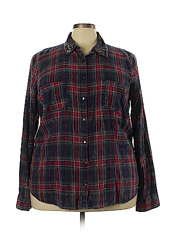 Maurices Long Sleeve Blouse (view 1)