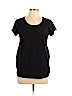 H&M 100% Cotton Black Short Sleeve T-Shirt Size L - photo 1