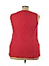 Como Vintage Red Sleeveless Blouse Size 3X - photo 2
