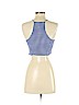 Privacy Please 100% Rayon Blue Sleeveless Blouse Size S - photo 2