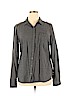 Maurices Gray Long Sleeve Button-Down Shirt Size XL - photo 1