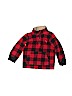 Carter's 100% Polyester Checkered-gingham Red Fleece Jacket 12-18 MO / 18 MO - photo 1