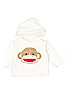 Baby Starters 100% Cotton Ivory Zip Up Hoodie 0-3 MO / 3 MO - photo 1