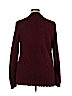Faded Glory Plus 100% Acrylic Burgundy Cardigan Size XL - photo 2