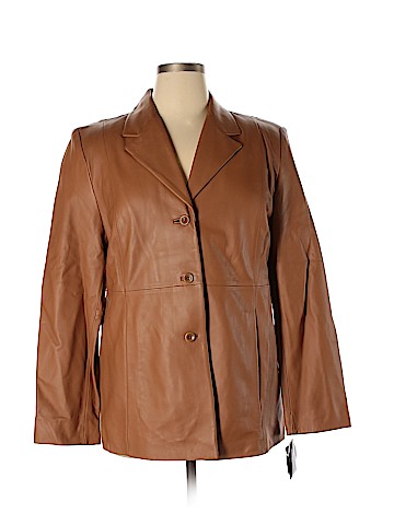 Valerie by Valerie Stevens Leather Jacket (view 1)