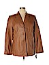 Valerie by Valerie Stevens 100% Leather Tan Leather Jacket Size XL - photo 1