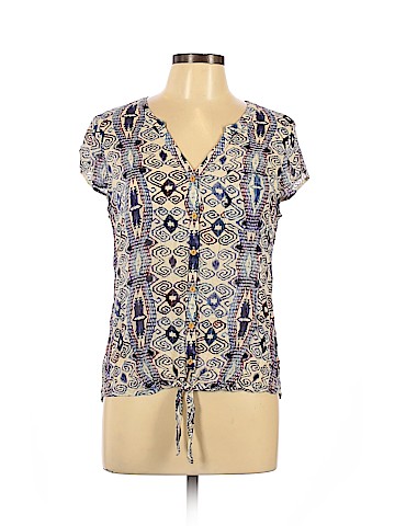 Lucky Brand Short Sleeve Blouse (view 1)