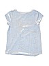 The Children's Place Solid Blue Short Sleeve Top Size 7 - 8 - photo 2