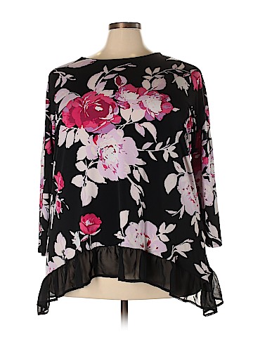 C established 1946 Long Sleeve Blouse (view 1)