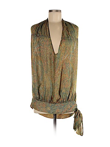 Haute Hippie Sleeveless Silk Top (view 1)