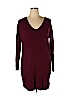 A New Day Burgundy Casual Dress Size XL - photo 1