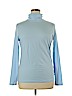 Lands' End Blue Long Sleeve Turtleneck Size 14 - 16 - photo 1