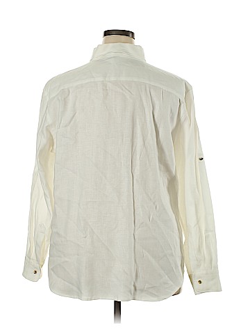 Lauren by Ralph Lauren Long Sleeve Button-Down Shirt (view 2)
