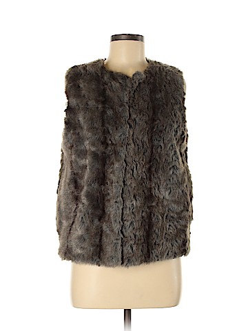 Topshop Faux Fur Vest (view 1)