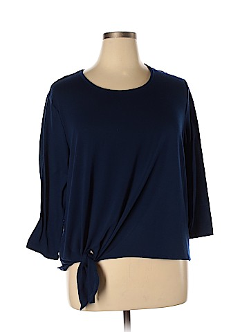 New Directions 3/4 Sleeve Top (view 1)