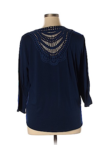 New Directions 3/4 Sleeve Top (view 2)