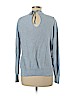 Banana Republic 100% Cotton Blue Pullover Sweater Size L (petite) - photo 2