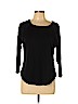Mossimo Supply Co. Black Long Sleeve Blouse Size L - photo 1
